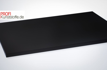 70 cm x 30 cm ,schwarzes Kunststoffschneidbrett, PROFIBRETT aus Vollkunststoff, HACCP geeignet, Spülmaschinenfest, höchst messerschonend, Industriequalität, für alle Lebensmittel geeignet